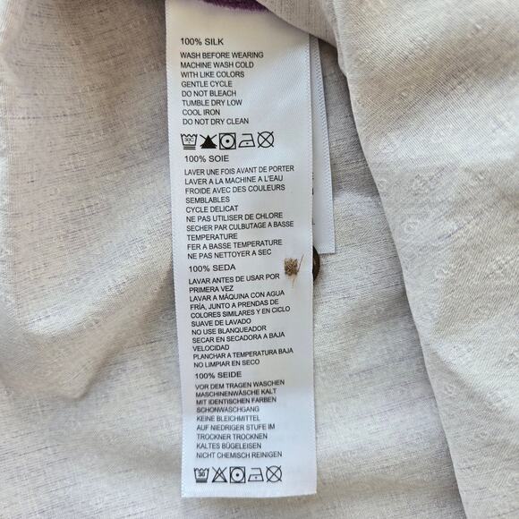 Tommy Bahama Micro Diamond Silk Short Sleeve Button Up Shirt Size XL NWT - Picture 9 of 9